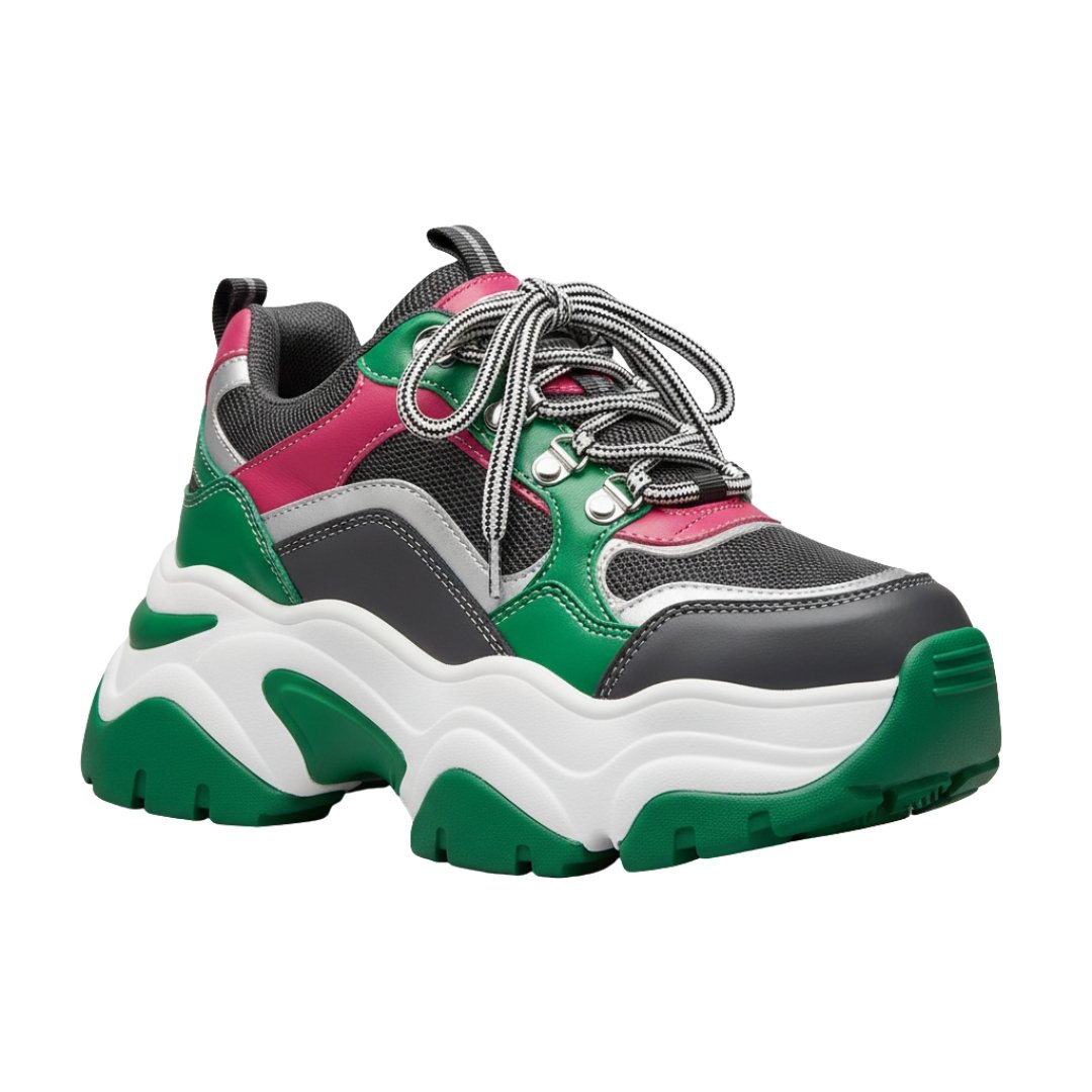 Canal Rave Strut Chunky Platform Trainers voor Dames met Retro Y2K-Stijl (2)