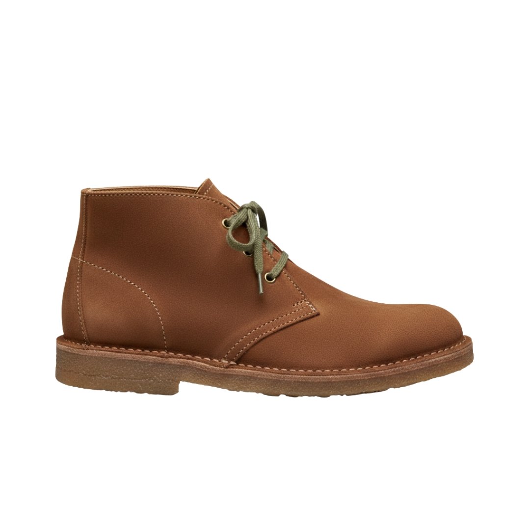 The Amsterdam Rambler Suède Desert Boots met Waterafstotende Afwerking en Tijdloze Stijl (6)