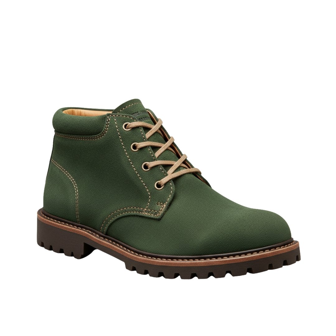 The Dune Wanderer Suède Desert Boots met Commando-Zool en Tijdloze Avonturiersstijl (6)