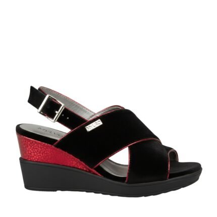 Mylvro Feest Sandalen Fluweel Holografisch